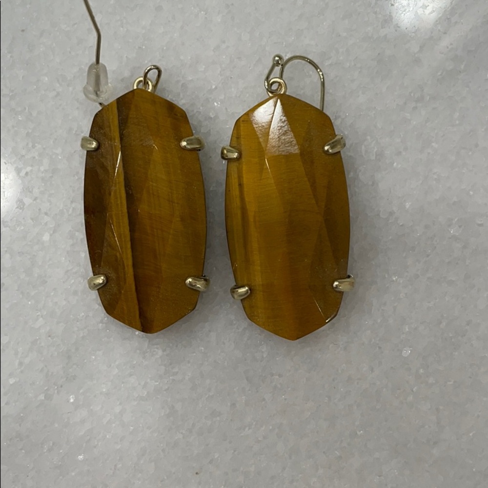 Kendra Scott wood earrings